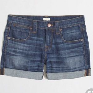 Jcrew size 28 denim shorts
